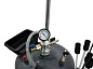 KraftWell KRW1832.80L Установка для слива и откачки масла/антифриза с круглой подъемной ванной, мобильная, объем 80 л