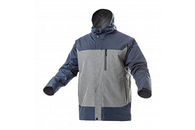 TANGER Куртка водостойкая темно-синяя/серая 3XL (58)