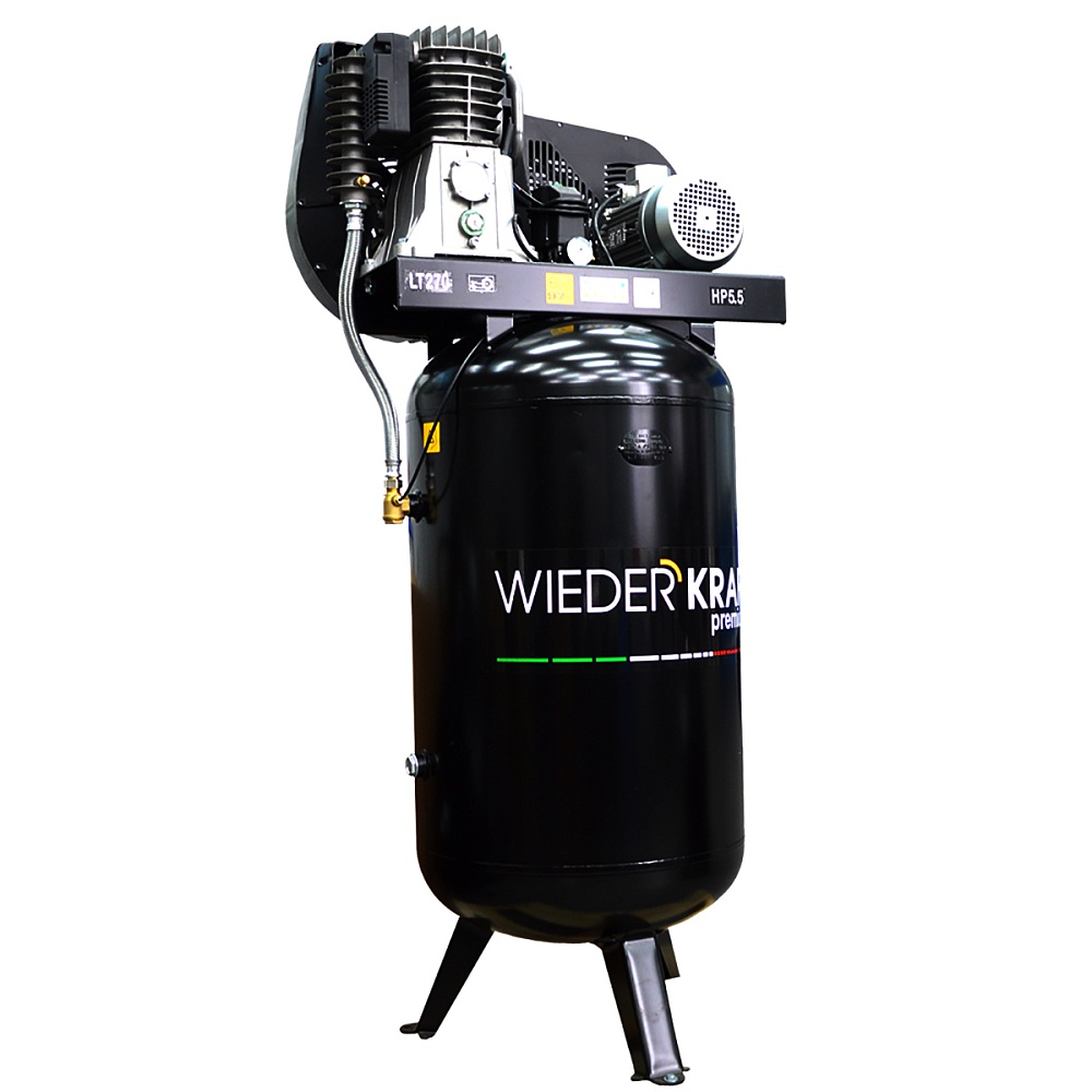 WDK-92760 WiederKraft Масляный поршневой компрессор, 270 л