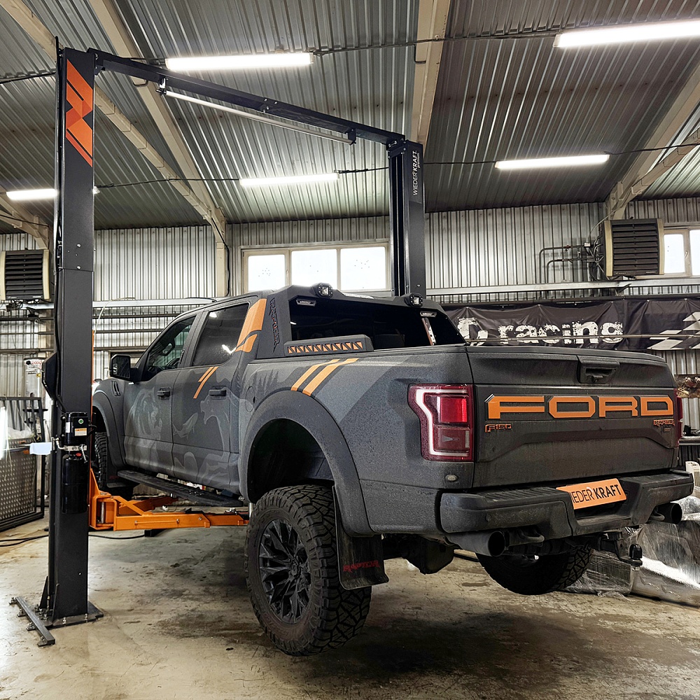 WDK-525N Подъемник двухстоечный с верхней синхронизацией 5 тонн, одност. разбл., 380В