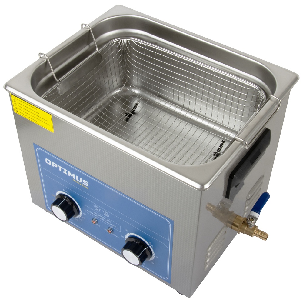 OPT-UC100 Ультразвуковая мойка с подогревом 10 л OPTIMUS