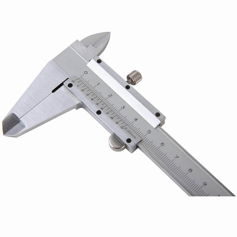 WDK-MC20005 Штангенциркуль нониусный 200 мм, 0,05 мм, тип I, ГОСТ 166-89, со сборной рамкой Wiederkraft