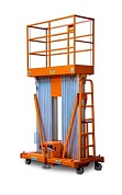 Подъемник мачтовый телескопический 200 кг 10 м TOR GTWY10-200S DC 2-мачтовый (автономный) (G)