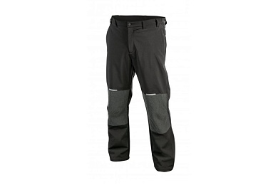 ELDE Брюки рабочие SOFTSHELL черные 2XL (56)