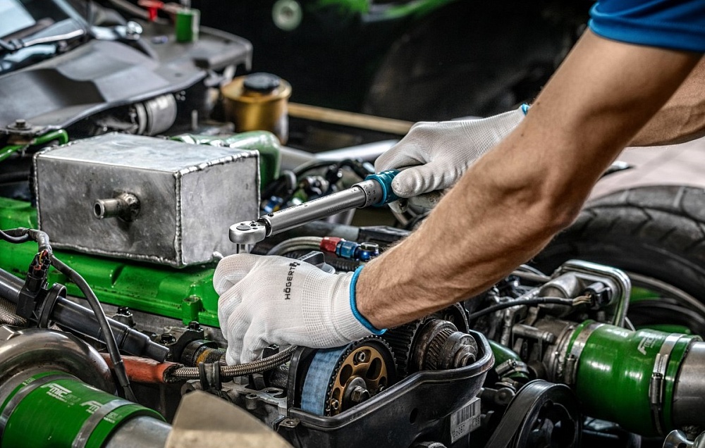 HOEGERT Ключ динамометрический 1/2", 20-110 Nm