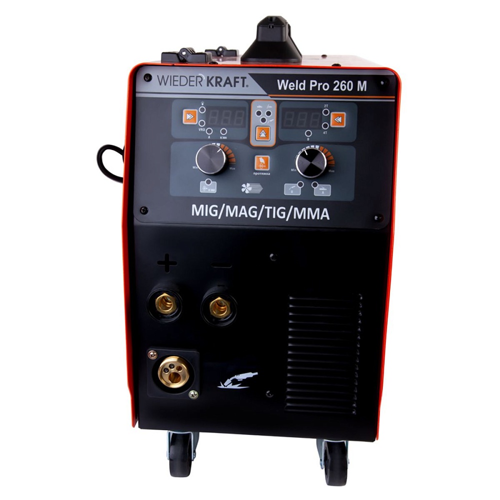 Weld Pro 260M Сварочный аппарат инверторный 260A, 220В MIG/MAG/MMA/Lift TIG с горелкой 24KD