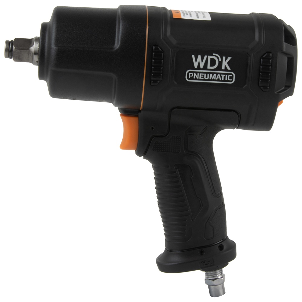 WDK-20440L Гайковерт пневматический ударный WIEDERKRAFT 1/2", 1360 Нм WDK-20440 с набором ударных го