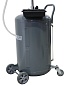 KraftWell KRW1803.80L Установка для слива масла/антифриза с круглой подъемной ванной, мобильная, объем 80 л