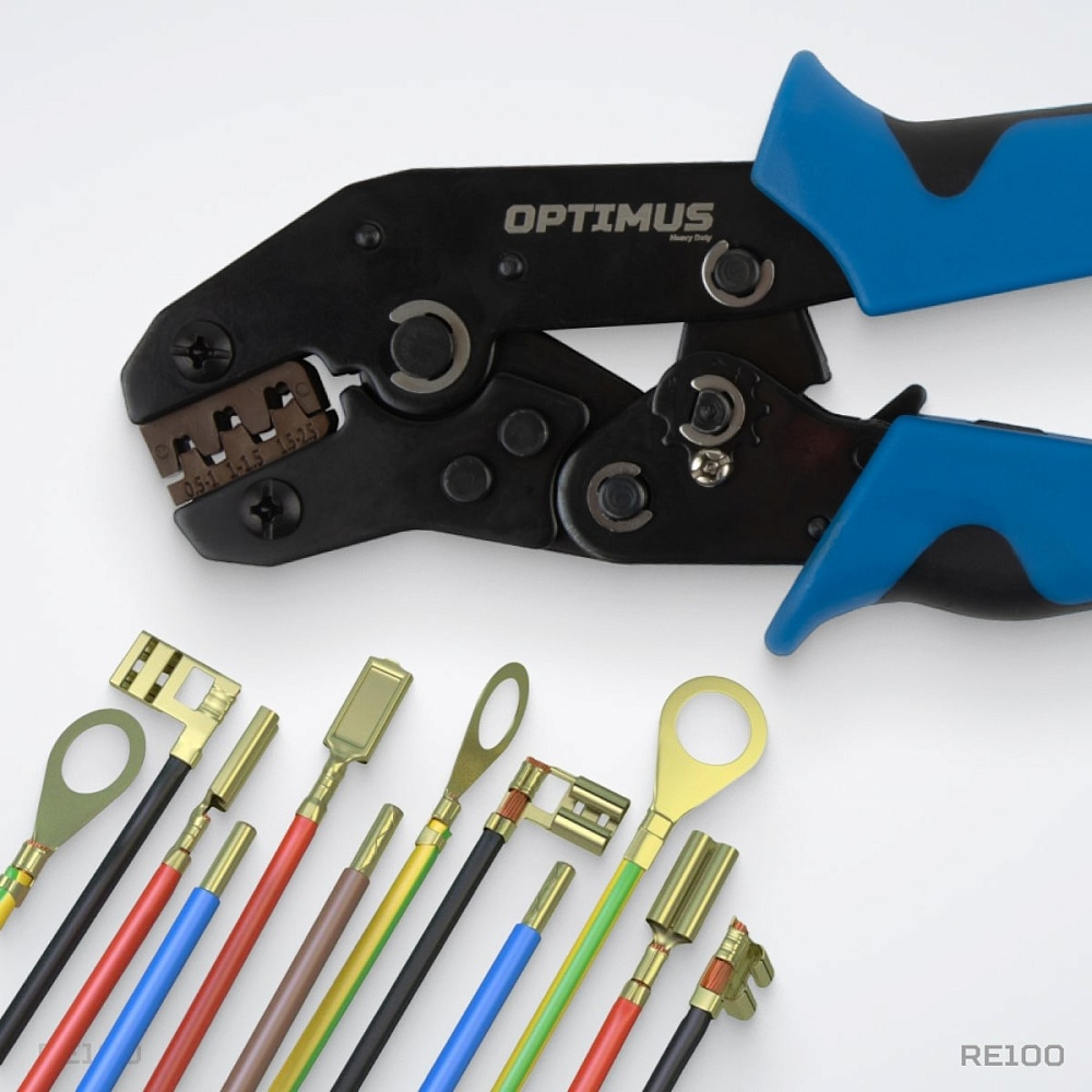 RE100 Кримпер для обжима контактов Wiederkraft