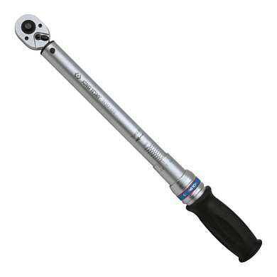 Динамометрический ключ 3/8", 20-100 Нм, "EXACT", для левой и правой резьбы, футляр KING TONY 34362-2DG