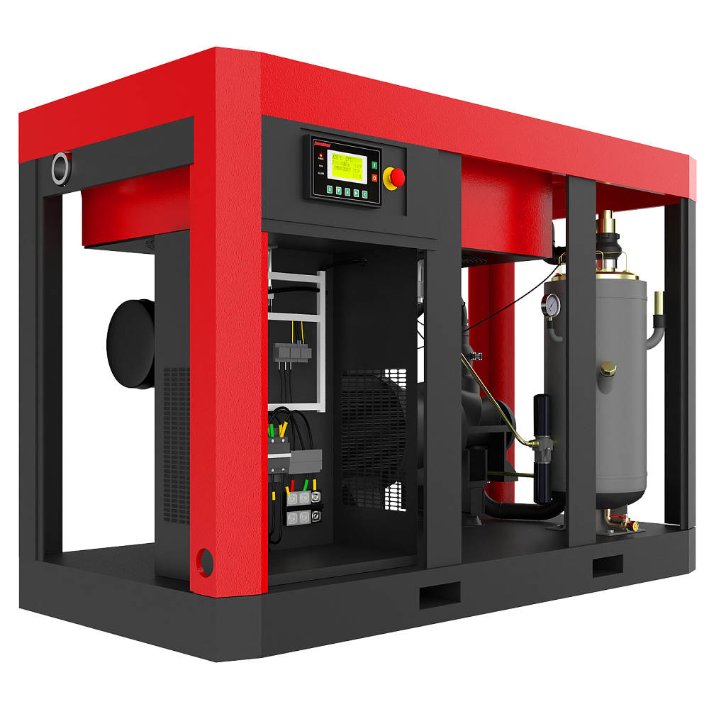 HRS-9524000 Винтовой компрессор с прямым приводом Harrison: 24000 л/мин, 8 бар, 132 кВт