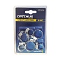 OPT-HT06 Хомуты червячные набор 6шт. 10-27 OPTIMUS
