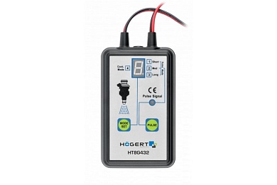 HOEGERT Электронный тестер форсунок для бензиновых двигателей