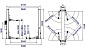 TS-4MR Подъемник 2-хст. г/п 4 т  съем-ручка+проставки (2025) (220 V ТВ)