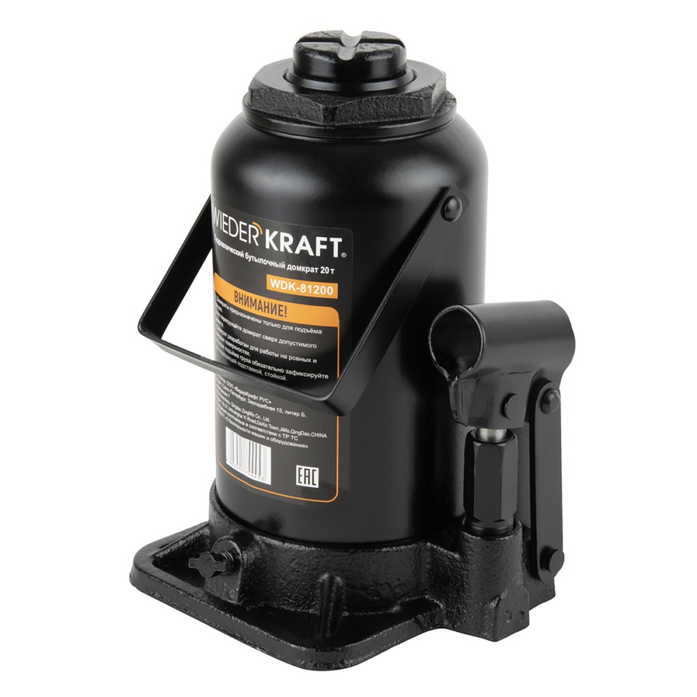 WDK-81200 Домкрат гидравлический бутылочного типа 20т